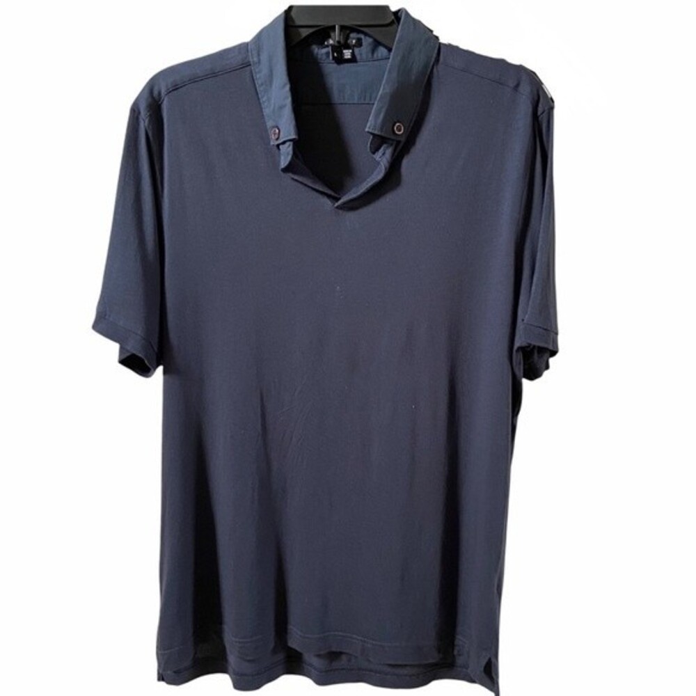 Theory Franz Short Sleeve Polo Shirt L